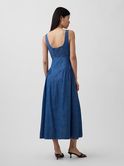 Image number 2 showing, Shirred Maxi Dress