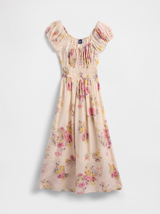 Image number 5 showing, Voile Smocked Waist Maxi Dress