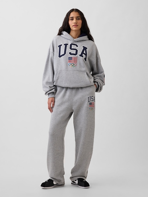 Image number 6 showing, Adult Team USA Heavyweight Sweatpants