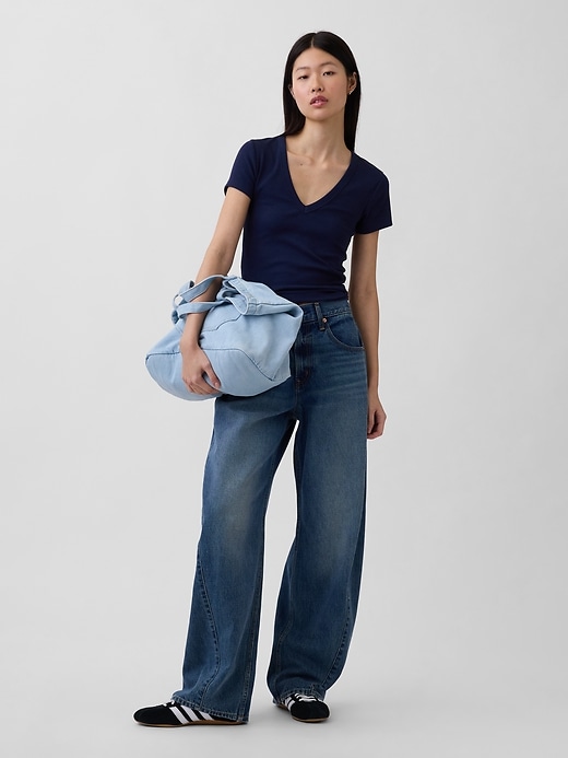 Image number 2 showing, Modern V-Neck T-Shirt