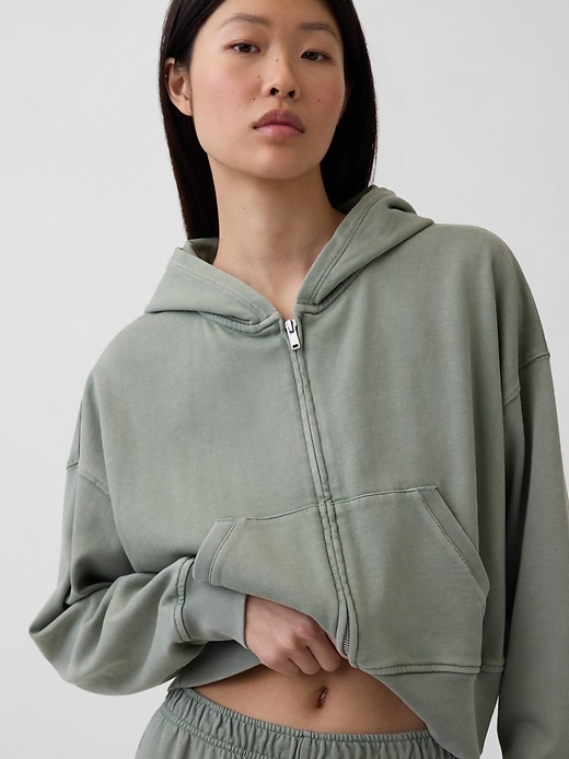 Image number 4 showing, VintageSoft Terry Zip Hoodie