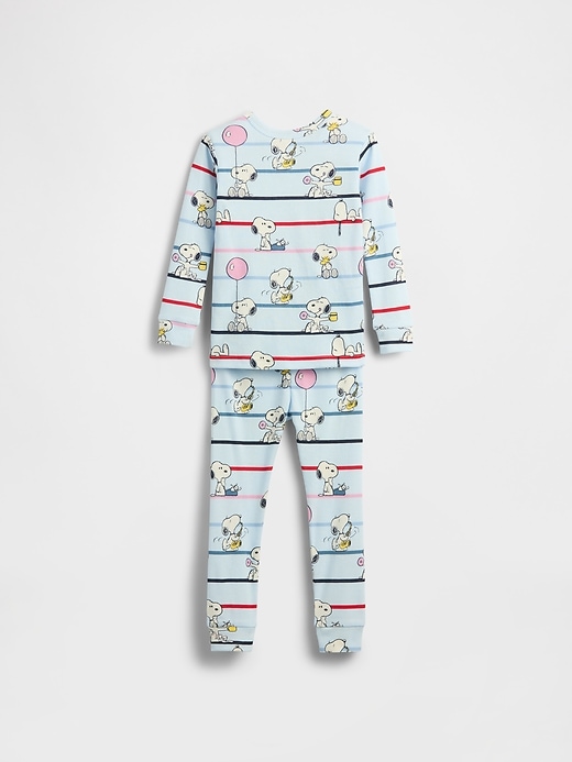 Image number 2 showing, Baby & Toddler Snoopy Organic Brushed Cotton PJ Set