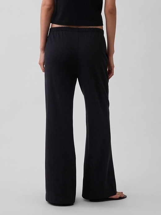 Image number 4 showing, Heavyweight Easy Wide-Leg Pants