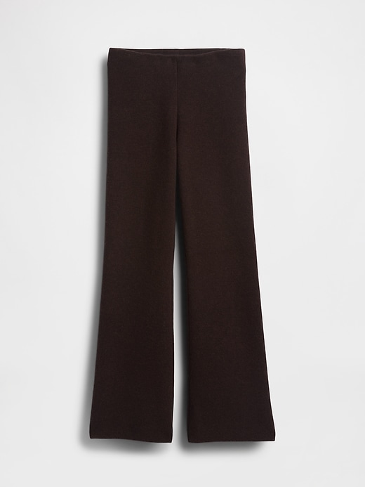 Image number 6 showing, Low Rise Cotton-Blend Boot Sweater Pants