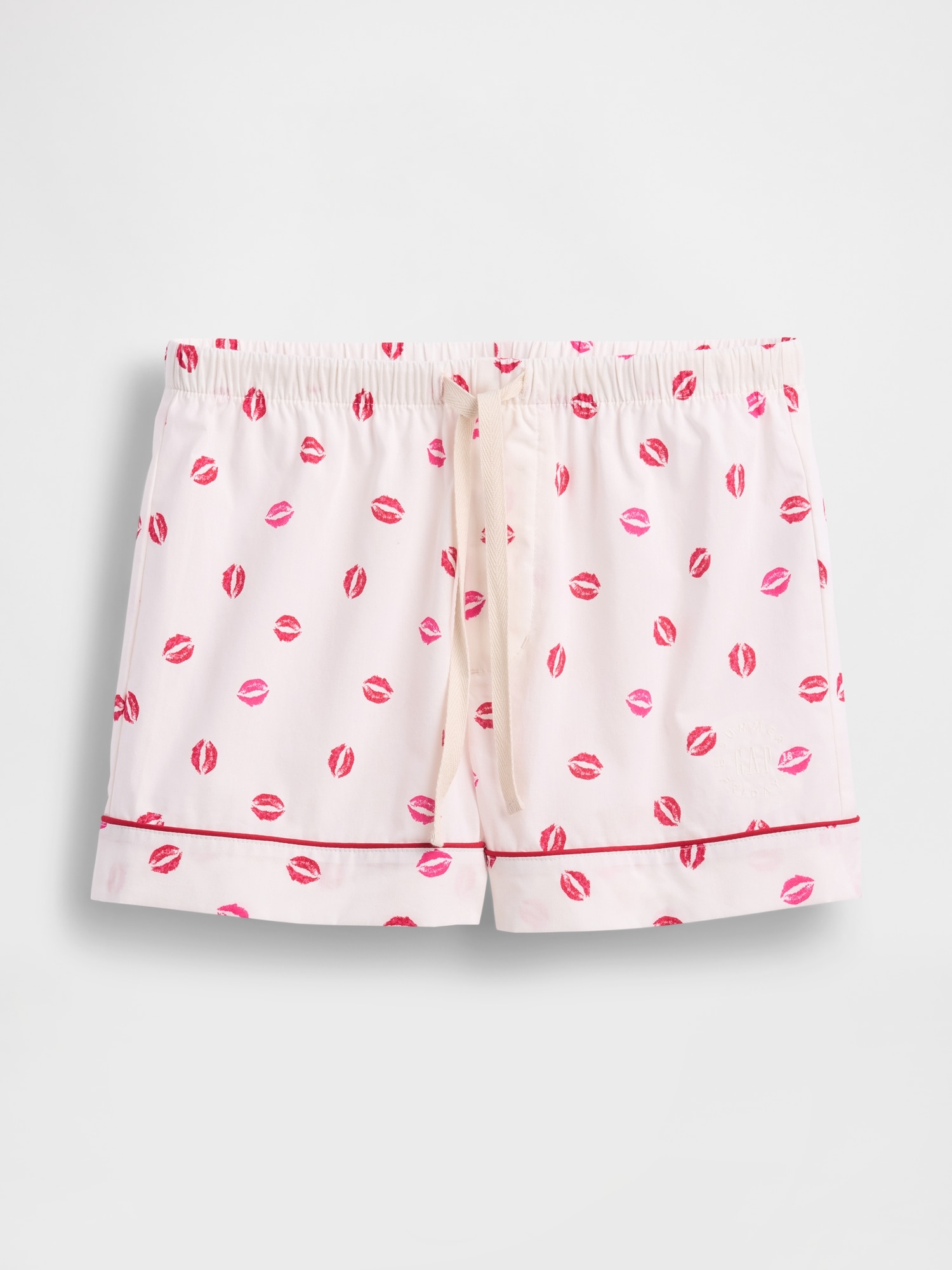Gap × Summer Fridays Poplin Kiss PJ Boxer Shorts