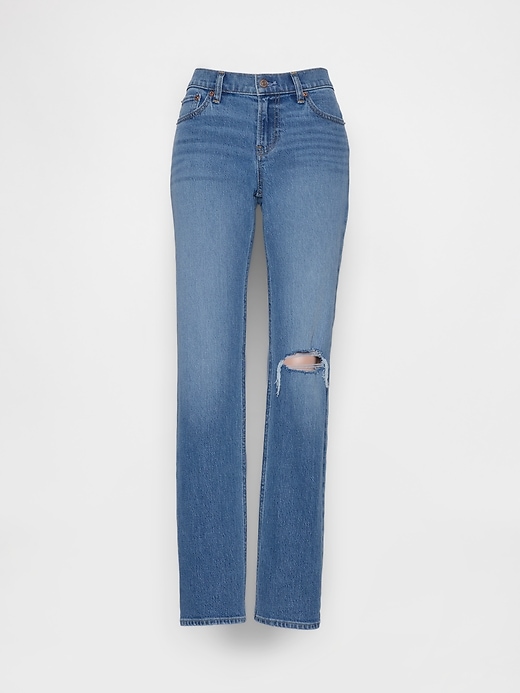 Image number 5 showing, Low Rise '90s Slim Straight Jeans