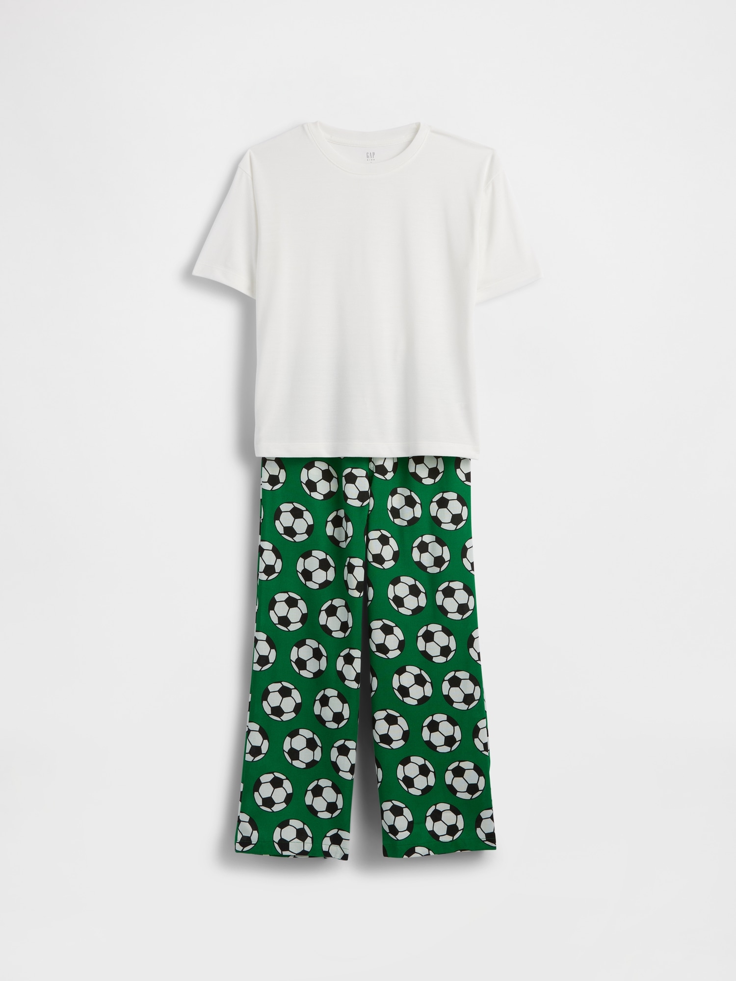 Kids Varsity Logo Oversized Recycled PJ Set