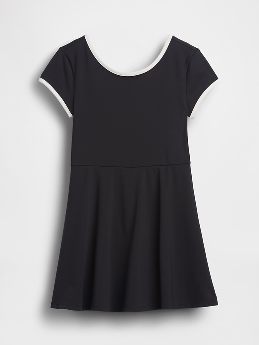 Image number 2 showing, Kids Cap-Sleeve Athletic Dress
