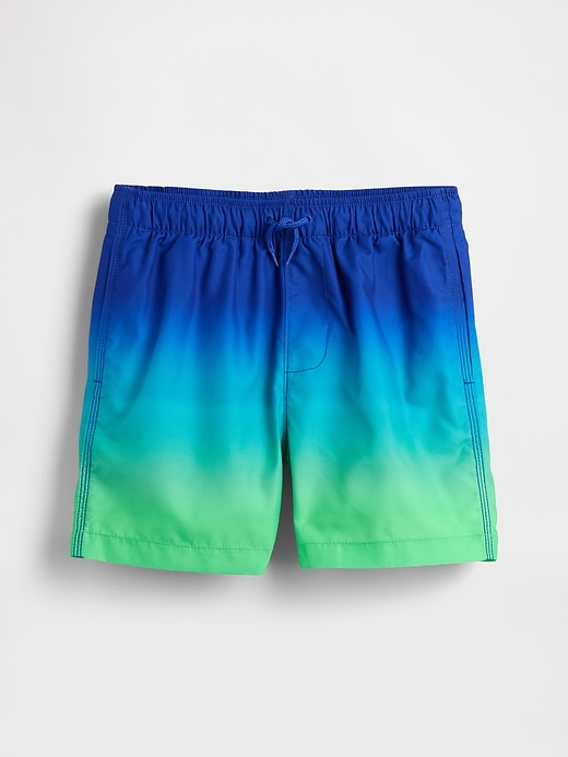 Image number 1 showing, Kids 3.5" Recycled Swim Trunks