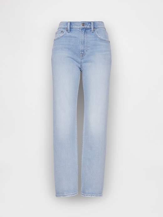 Image number 5 showing, High Rise ’90s Slim Straight Crop Jeans
