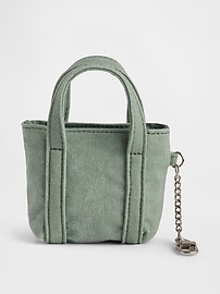 Image number 2 showing, Logo Tote Keychain Charm