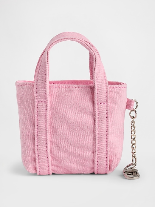 Image number 2 showing, Logo Tote Keychain Charm