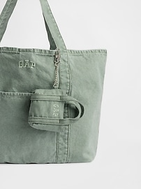 Image number 3 showing, Logo Tote Keychain Charm