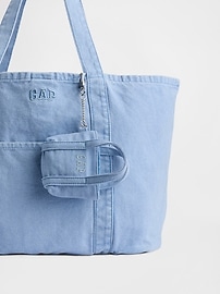 Image number 3 showing, Logo Tote Keychain Charm