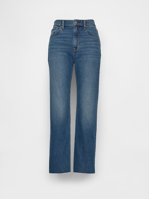 Image number 5 showing, High Rise ’90s Slim Straight Crop Jeans