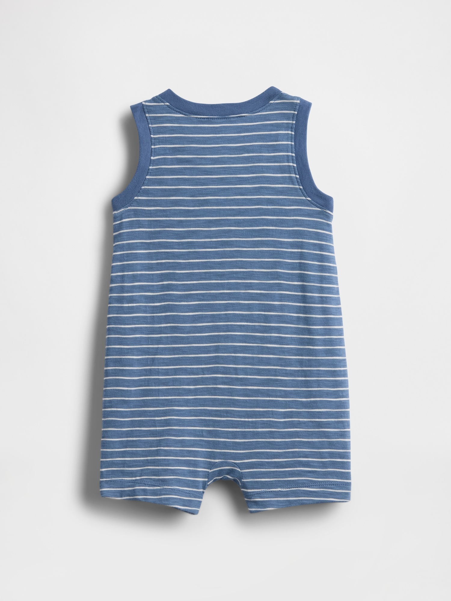 Gap Baby Organic Cotton Henley Shorty One-Piece — фото 2