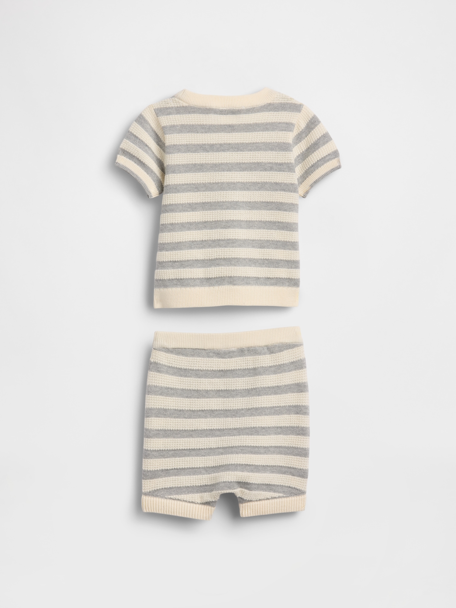 Baby Stripe Sweater Outfit Set