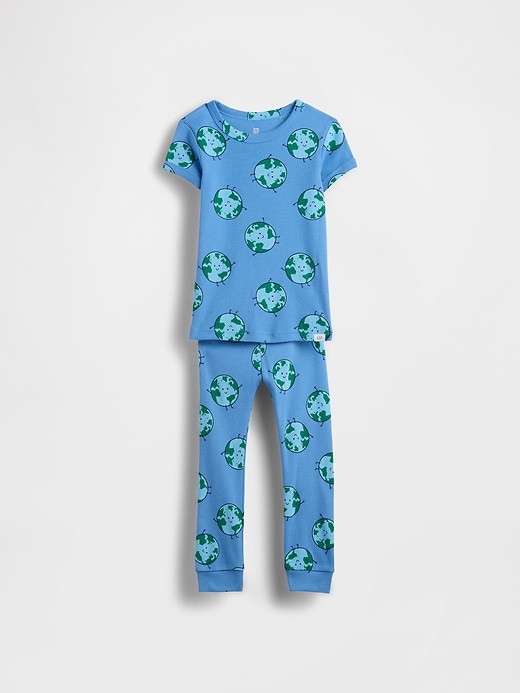 Image number 1 showing, Baby & Toddler Organic Brushed Cotton PJ Set