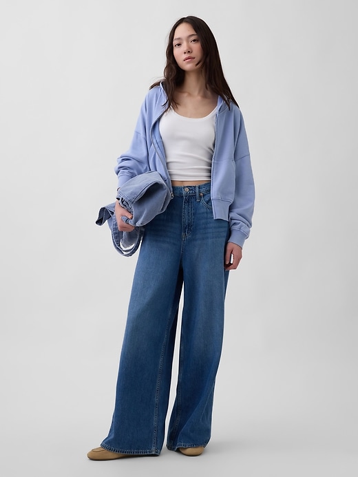 Image number 2 showing, VintageSoft Terry Zip Hoodie