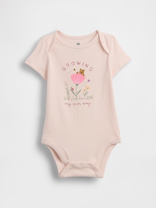 Image number 1 showing, Baby First Favorites Organic Cotton Bodysuit