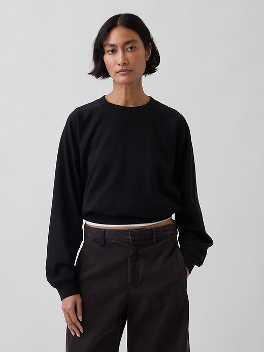 Image number 1 showing, VintageSoft Terry Raglan Sweatshirt