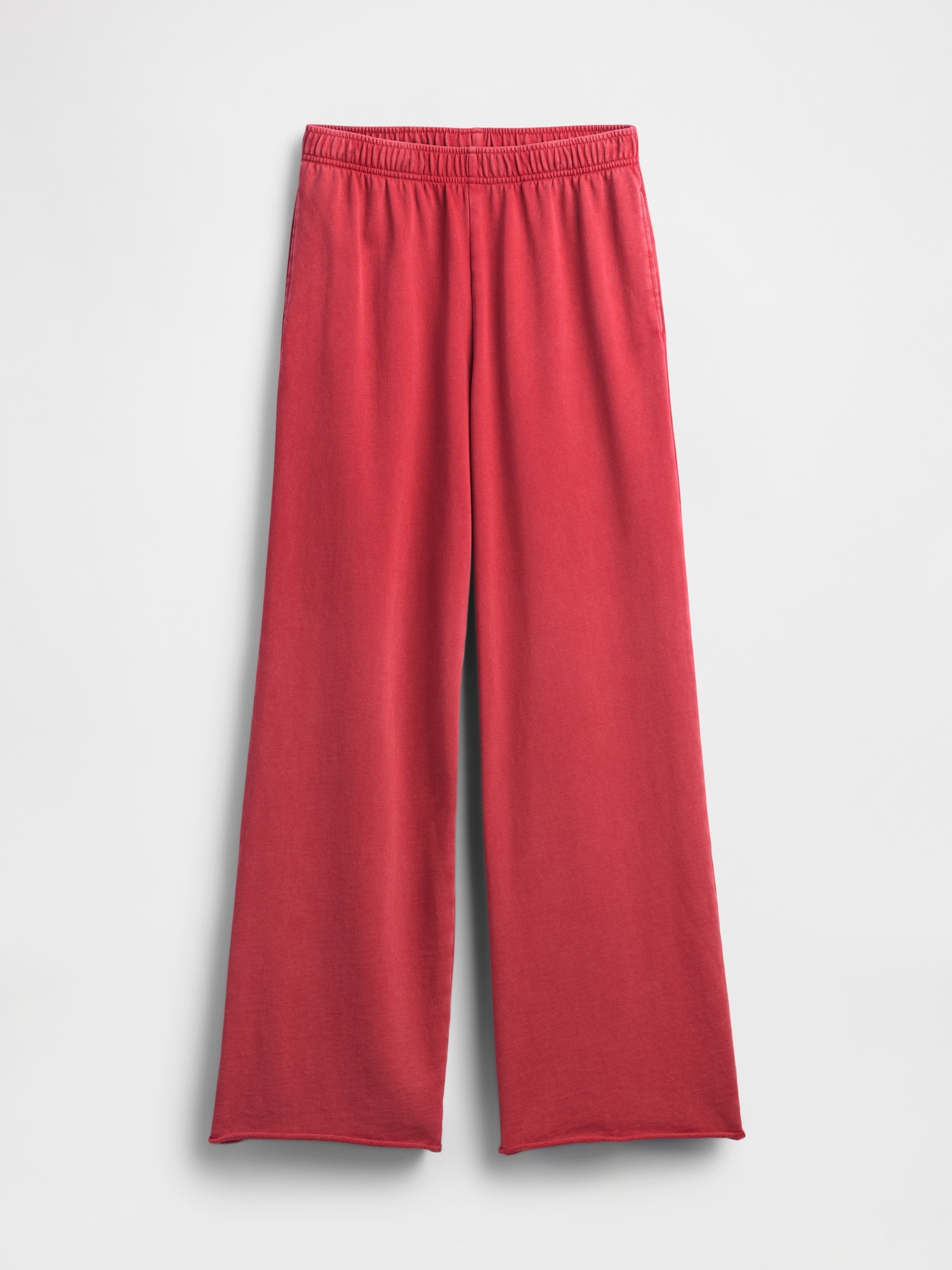 VintageSoft Terry Wide-Leg Sweatpants