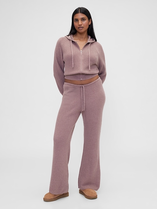 Image number 1 showing, Gap × Summer Fridays CashSoft Waffle Boot Pants