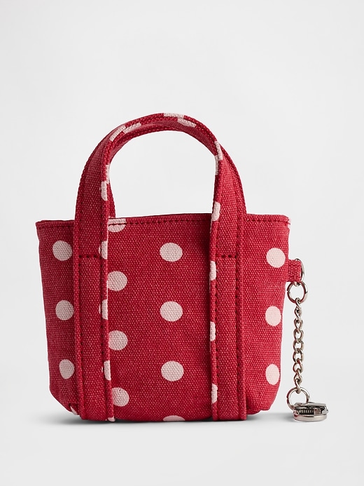 Image number 2 showing, Logo Tote Keychain Charm