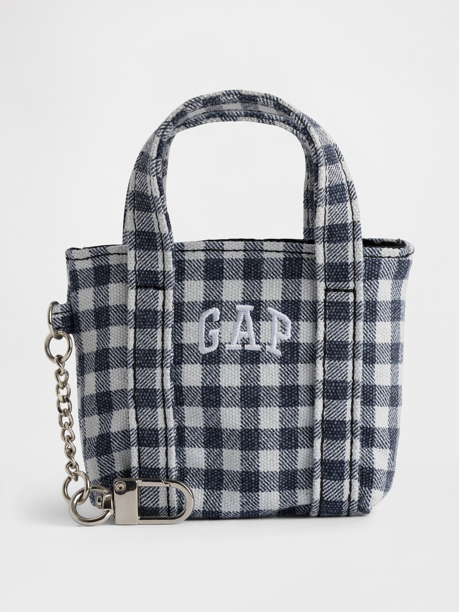 Logo Tote Keychain Charm