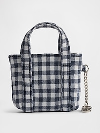 Image number 2 showing, Logo Tote Keychain Charm