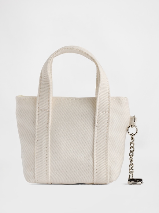 Image number 2 showing, Logo Tote Keychain Charm