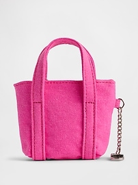 Image number 2 showing, Logo Tote Keychain Charm