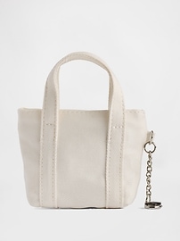 Image number 2 showing, Logo Tote Keychain Charm