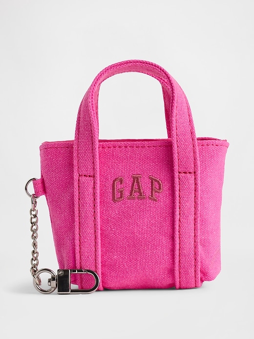 Image number 1 showing, Logo Tote Keychain Charm