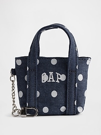 Image number 1 showing, Logo Tote Keychain Charm