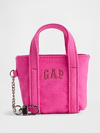 Image number 1 showing, Logo Tote Keychain Charm