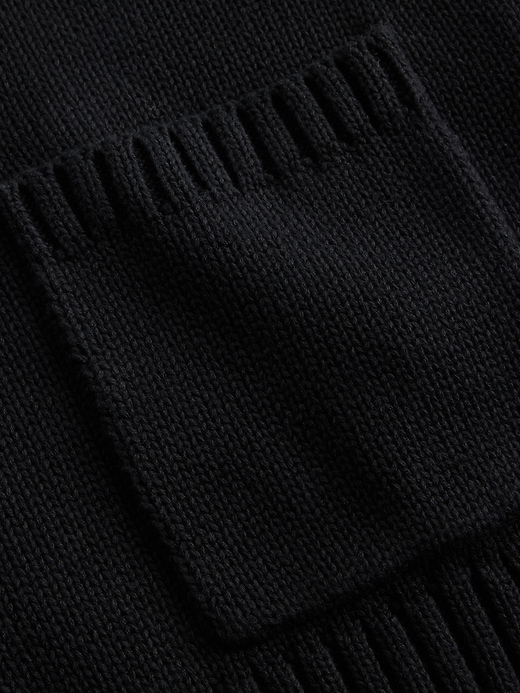 Image number 4 showing, 100% Cotton Oversized Boyfriend Cardigan Sweater