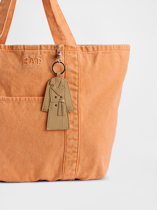 Image number 3 showing, Trench Coat Keychain Charm