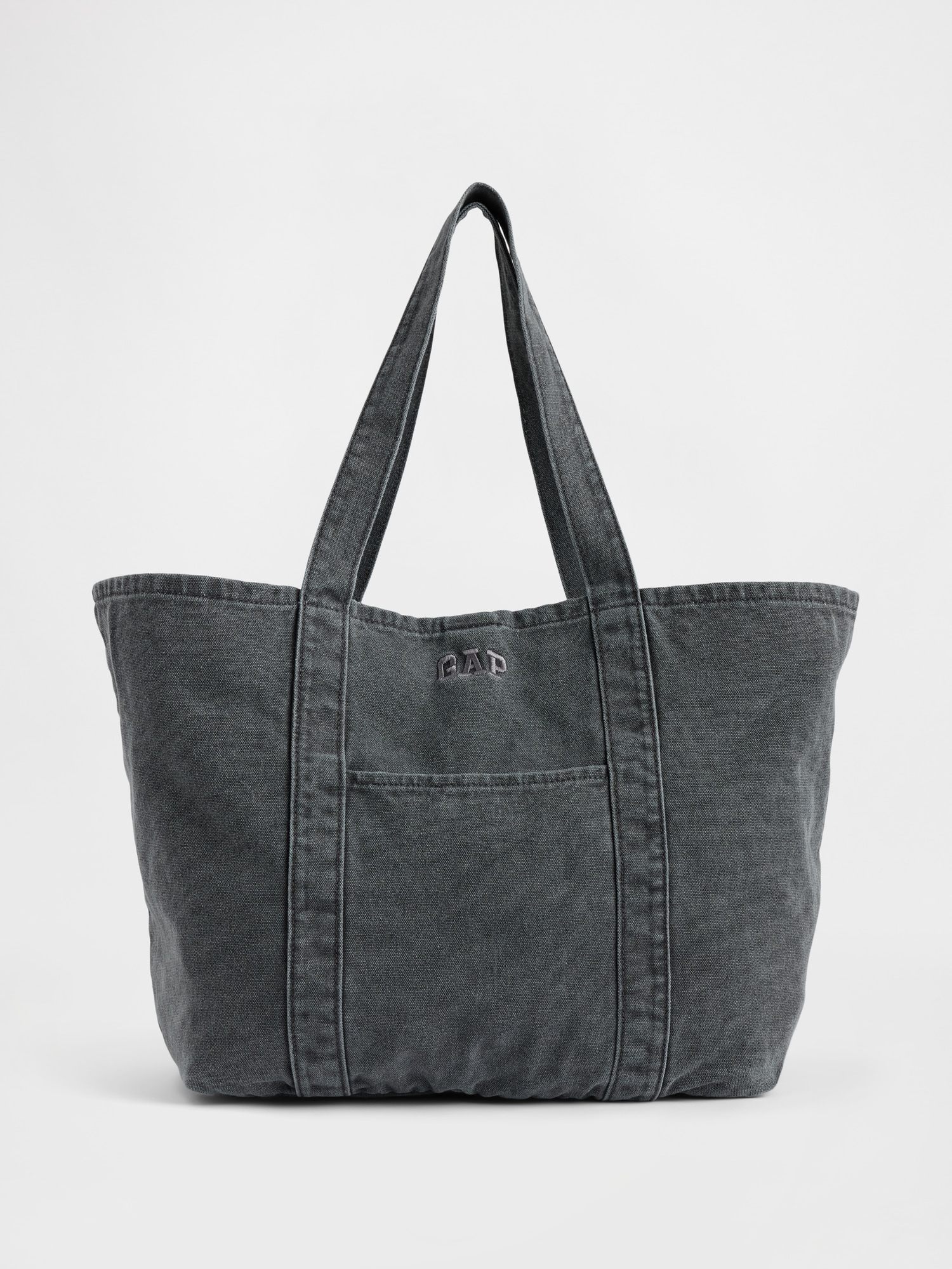 Gap Logo Tote Bag In Black