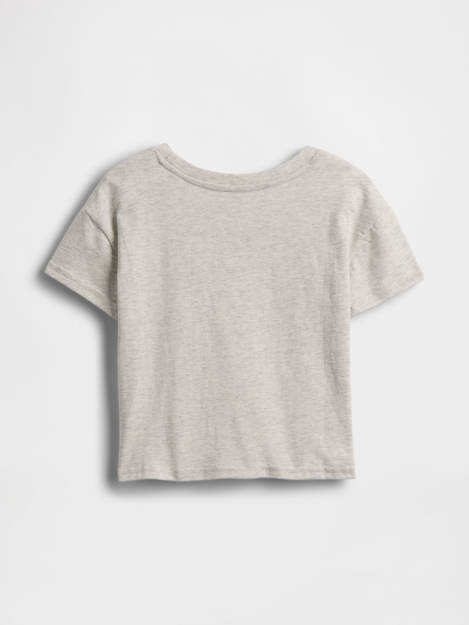 Футболка Gap Hello Kitty Graphic T-Shirt для малышей, цвет: Бледный меланжевый серый — фото 2