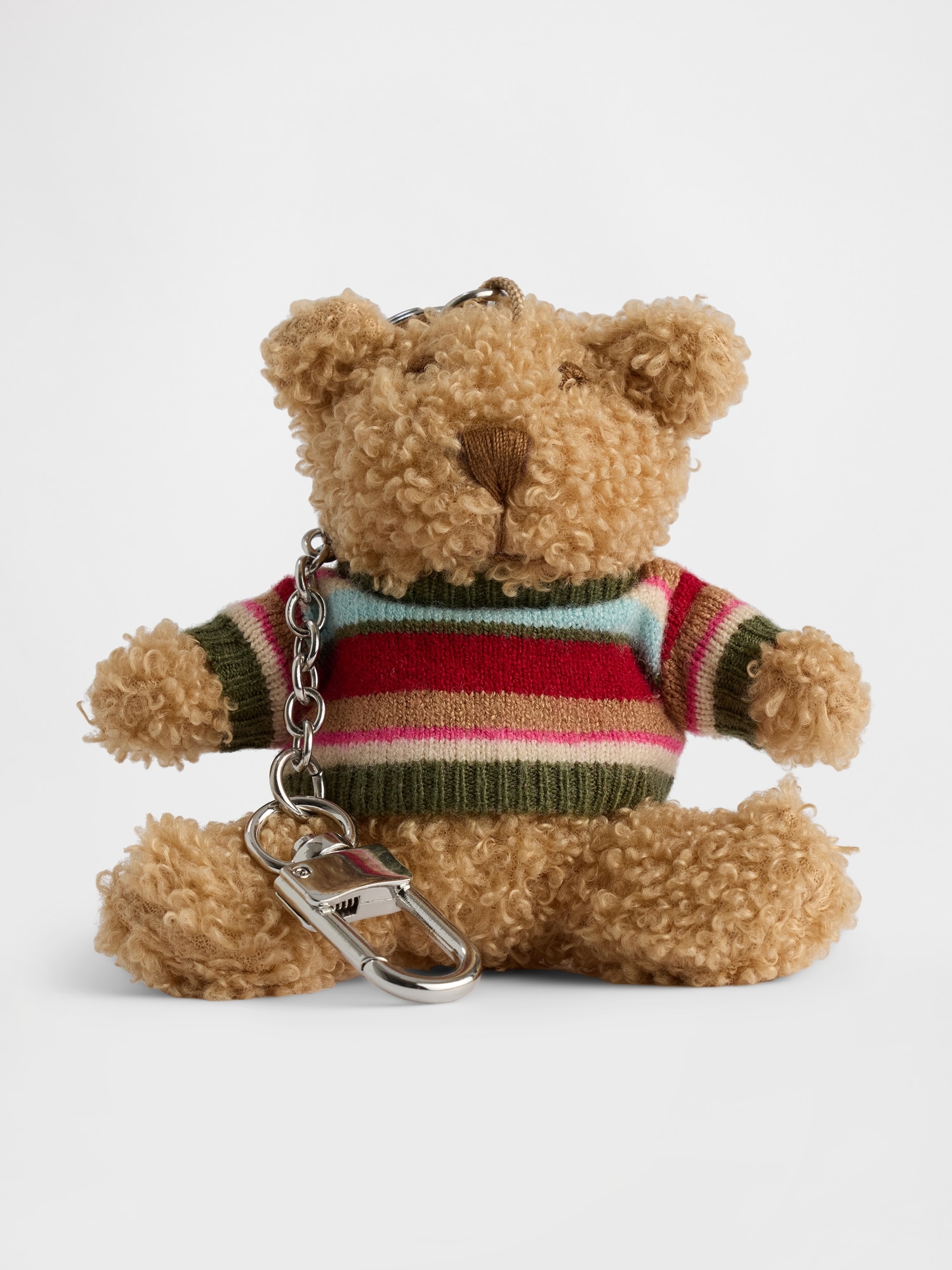 Brannan Bear Sweater Keychain Charm