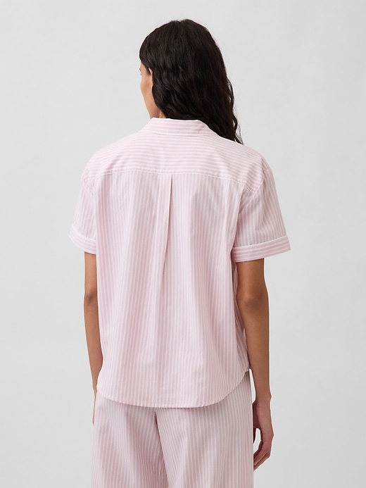 Image number 3 showing, Poplin PJ Shirt