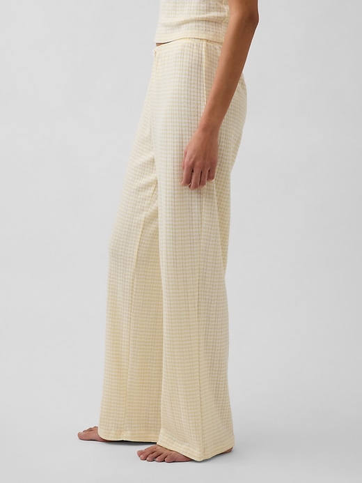 Image number 3 showing, Pointelle PJ Pants