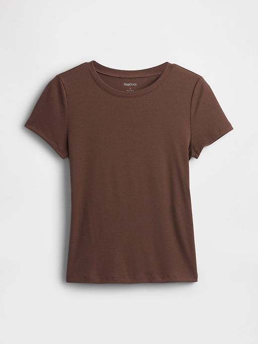 Image number 5 showing, Mini Rib PJ T-Shirt