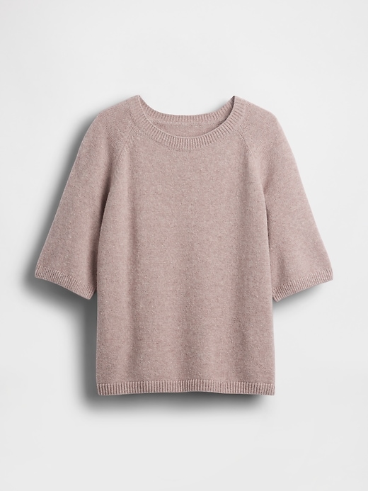 Image number 5 showing, CashSoft Raglan Sweater T-Shirt