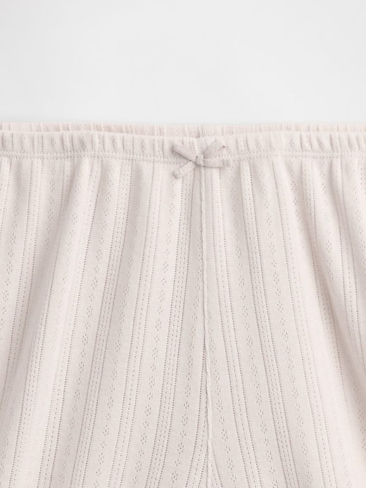 Image number 5 showing, Pointelle PJ Shorts