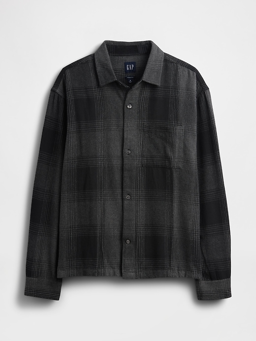 Image number 5 showing, Relaxed Flannel Shirt