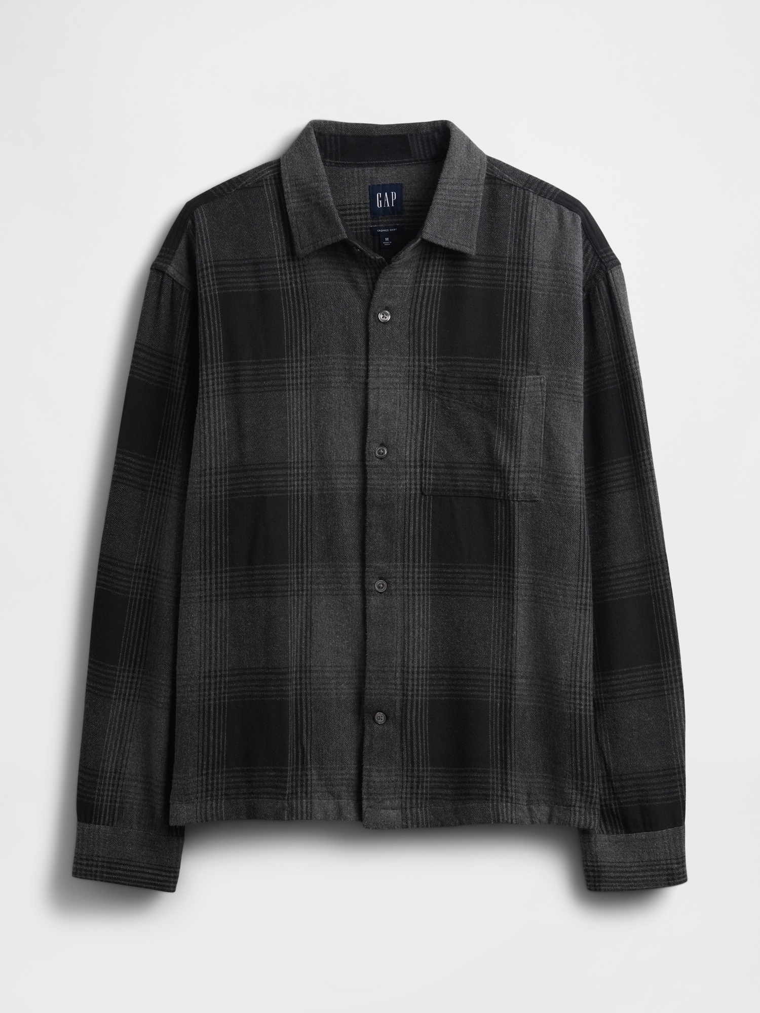 Relaxed Flannel Shirt