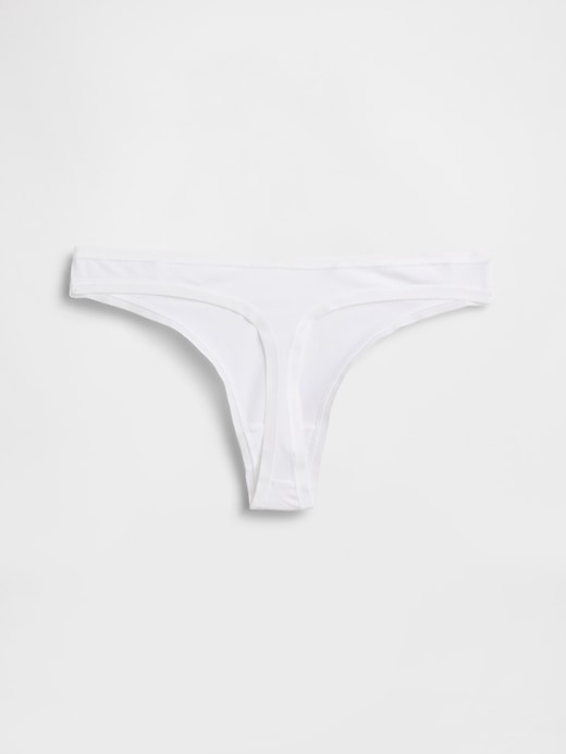 Image number 4 showing, Organic Stretch Cotton Thong