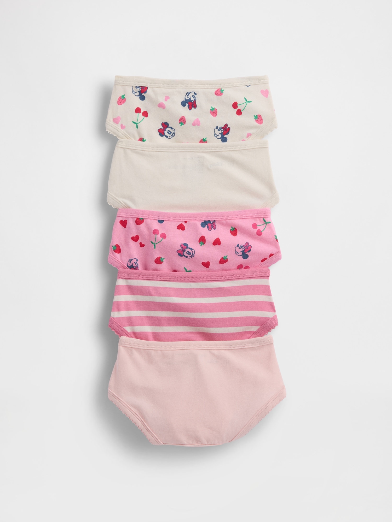 Gap × Disney Toddler Organic Stretch Cotton Briefs (5-Pack)